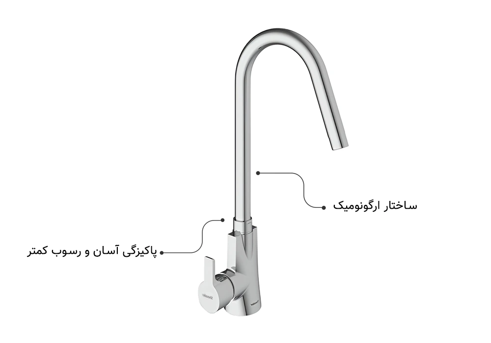 مشخصات شیر ظرفشویی راموند شودر