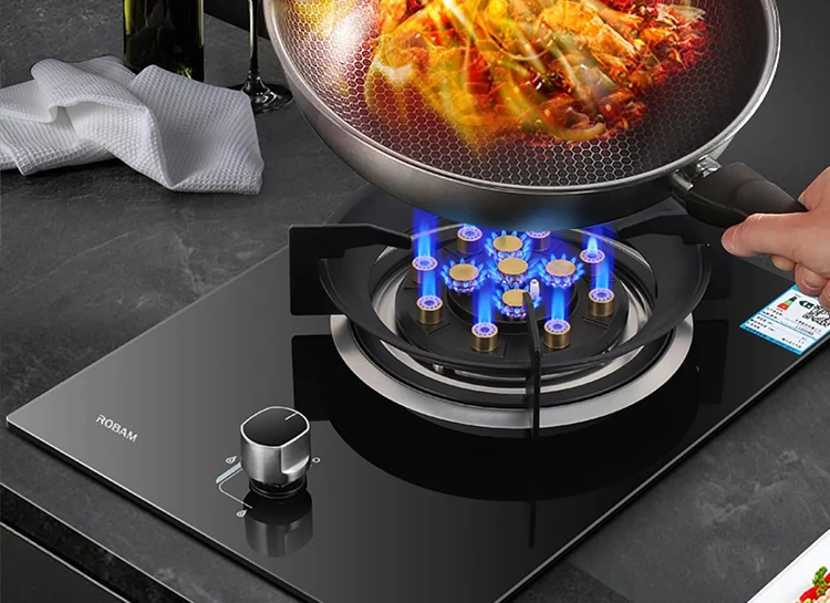 گاز رومیزی شیشه ای