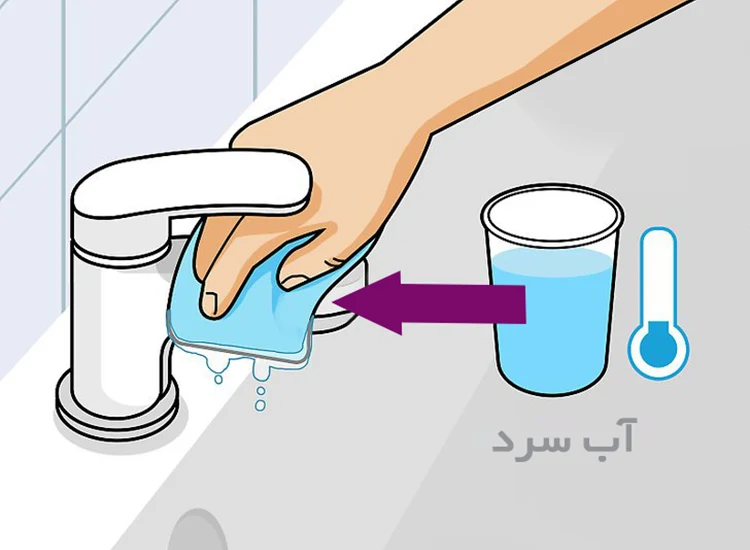 تمیز کردن شیرالات