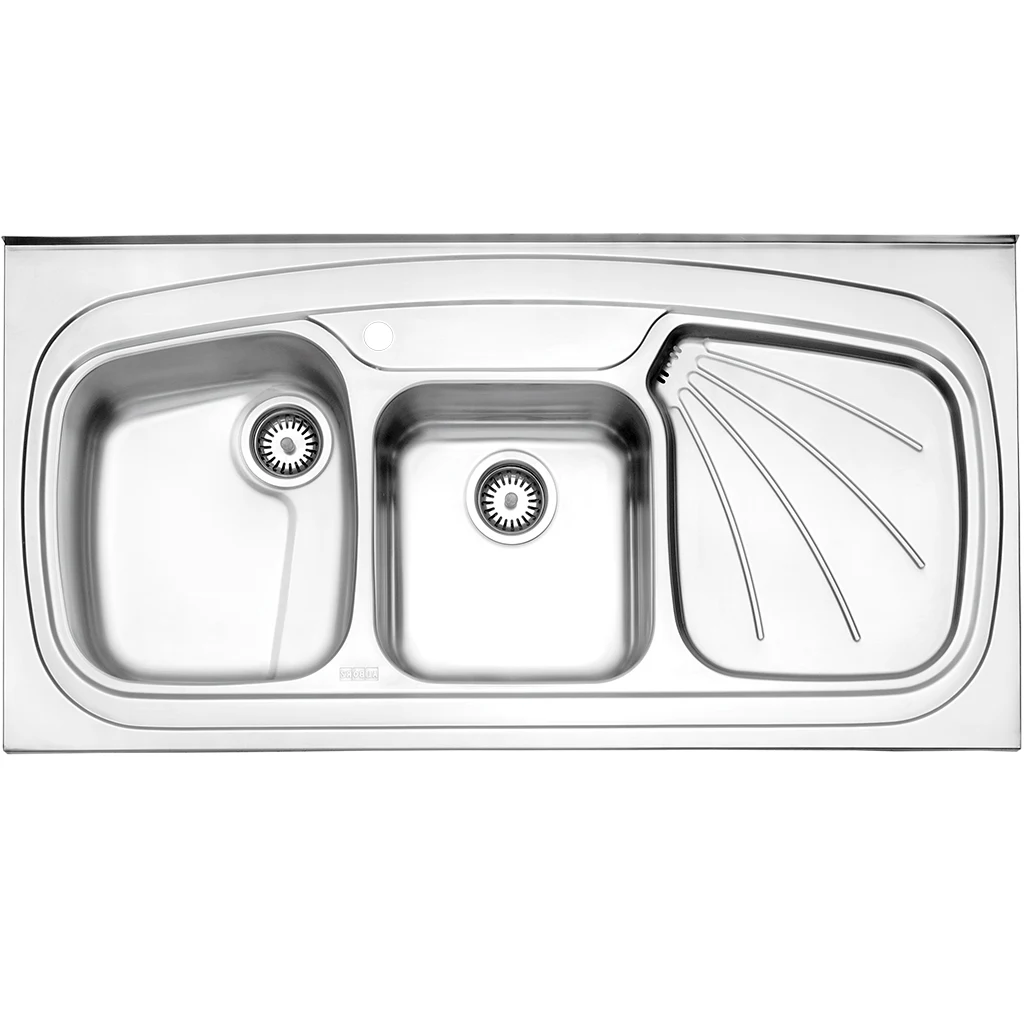 سینک-614-روکار-استیل-البرز سینک 614 روکار استیل البرز