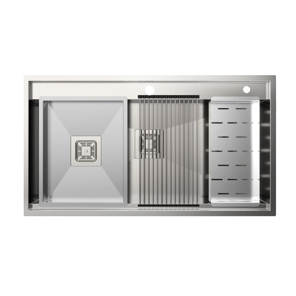 سینک-استیل-البرز-مدل-955-توکار سینک استیل البرز مدل 955 توکار