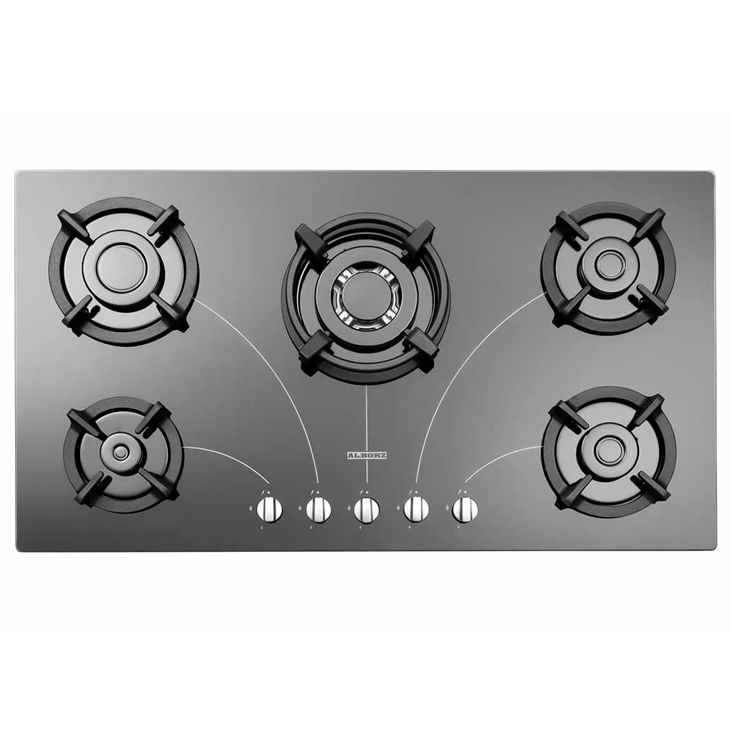 گاز-رومیزی-استیل-البرز--مدل-G5958 گاز رومیزی استیل البرز مدل G5958