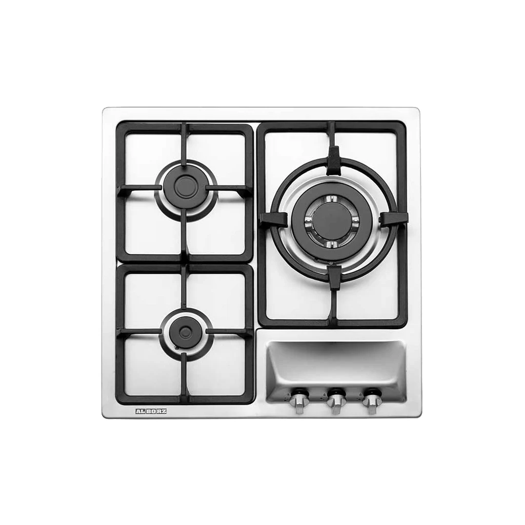 گاز-رومیزی-استیل-البرز-مدل-S3551 گاز رومیزی استیل البرز مدل S3551